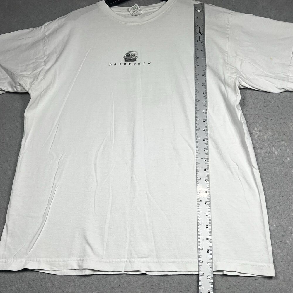 Vtg Patagonia Beneficial T's Short Sleeve T Shirt Men’s Large USA Organic Cotton - Picture 8 of 12